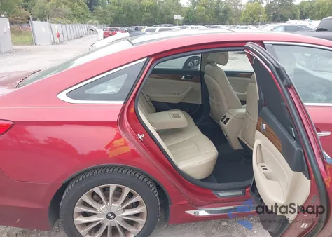 2015 Hyundai Sonata Limited из США, поврежденный, VIN 5NPE34AF3FH026627